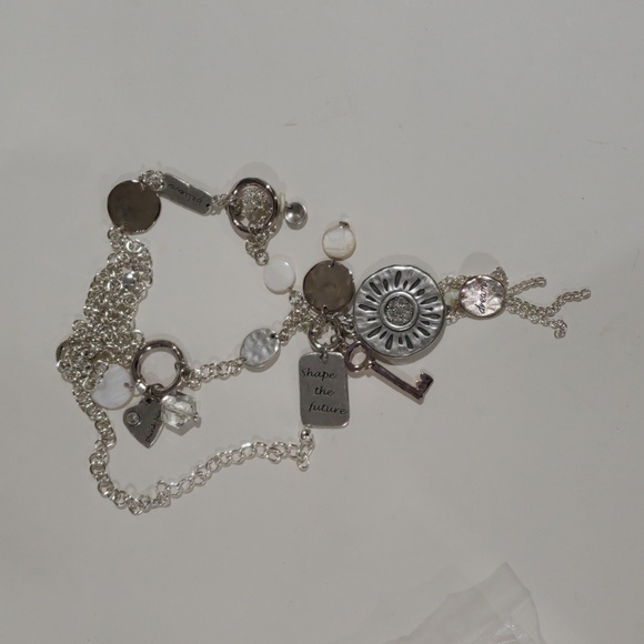 Chico's Silver-Tone Bold Inspiration Charms Necklace –  Stylish Women's Fashion - Picture 10 of 14